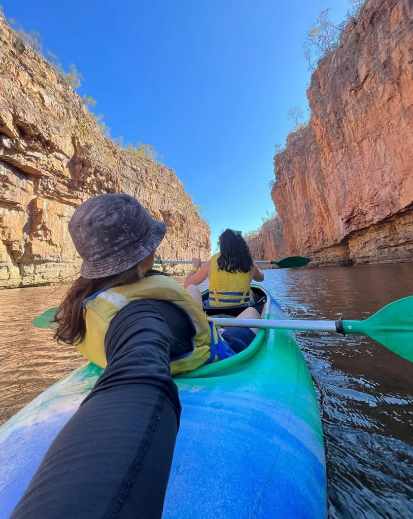 Canoeing Adventures in Katherine Gorge