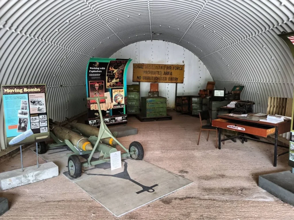 Charles Darwin National Park, WWII bunkers